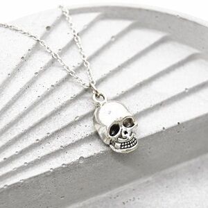 Minimalist Skull Head Necklace